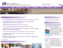 Tablet Screenshot of jcie.org